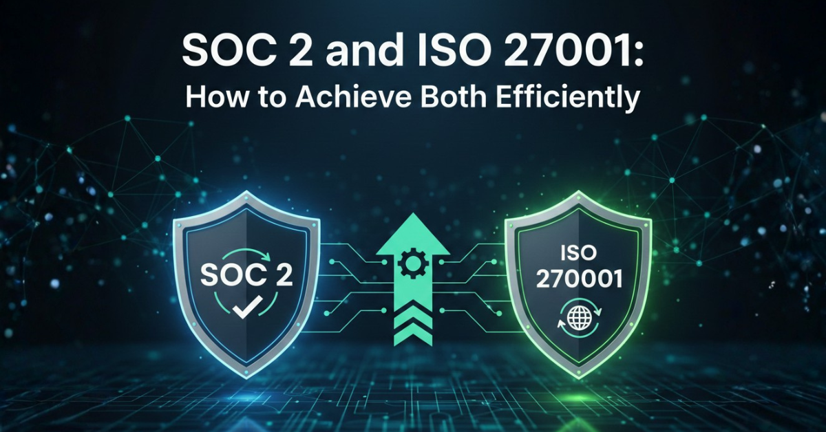 SOC 2 and ISO 27001 How to Achieve Both Efficiently