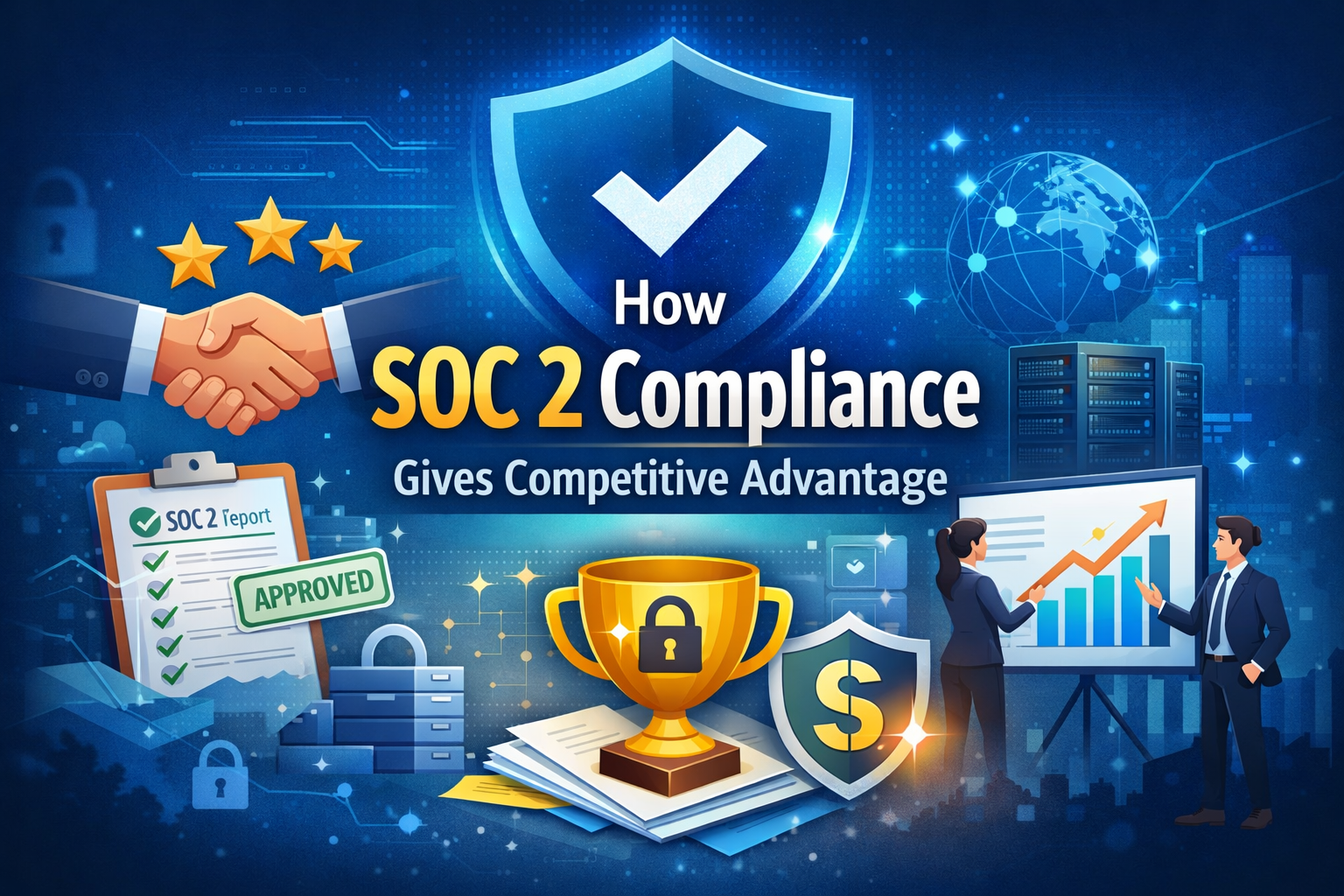 How SOC 2 Compliance Creates a Competitive Advantage for Businesses