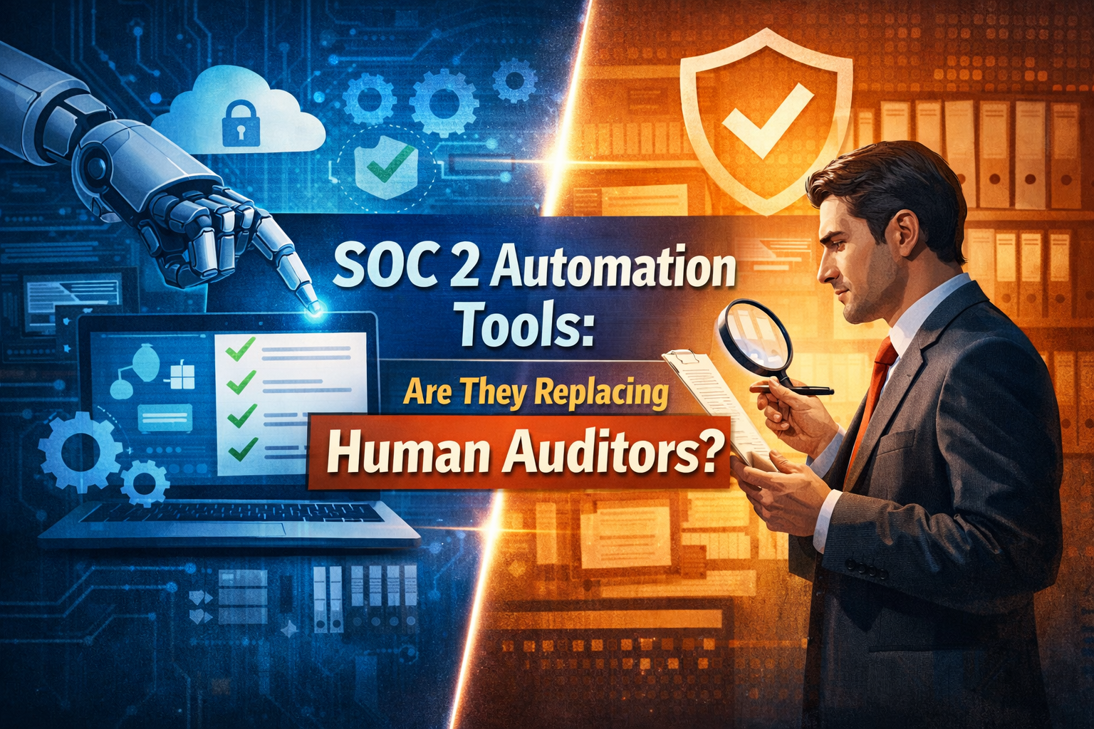 SOC 2 Automation Tools vs Human Auditors