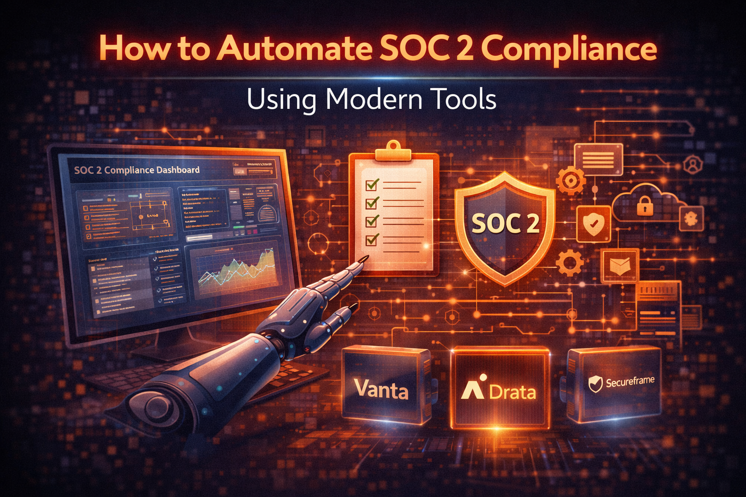 Automating SOC 2 compliance with tools