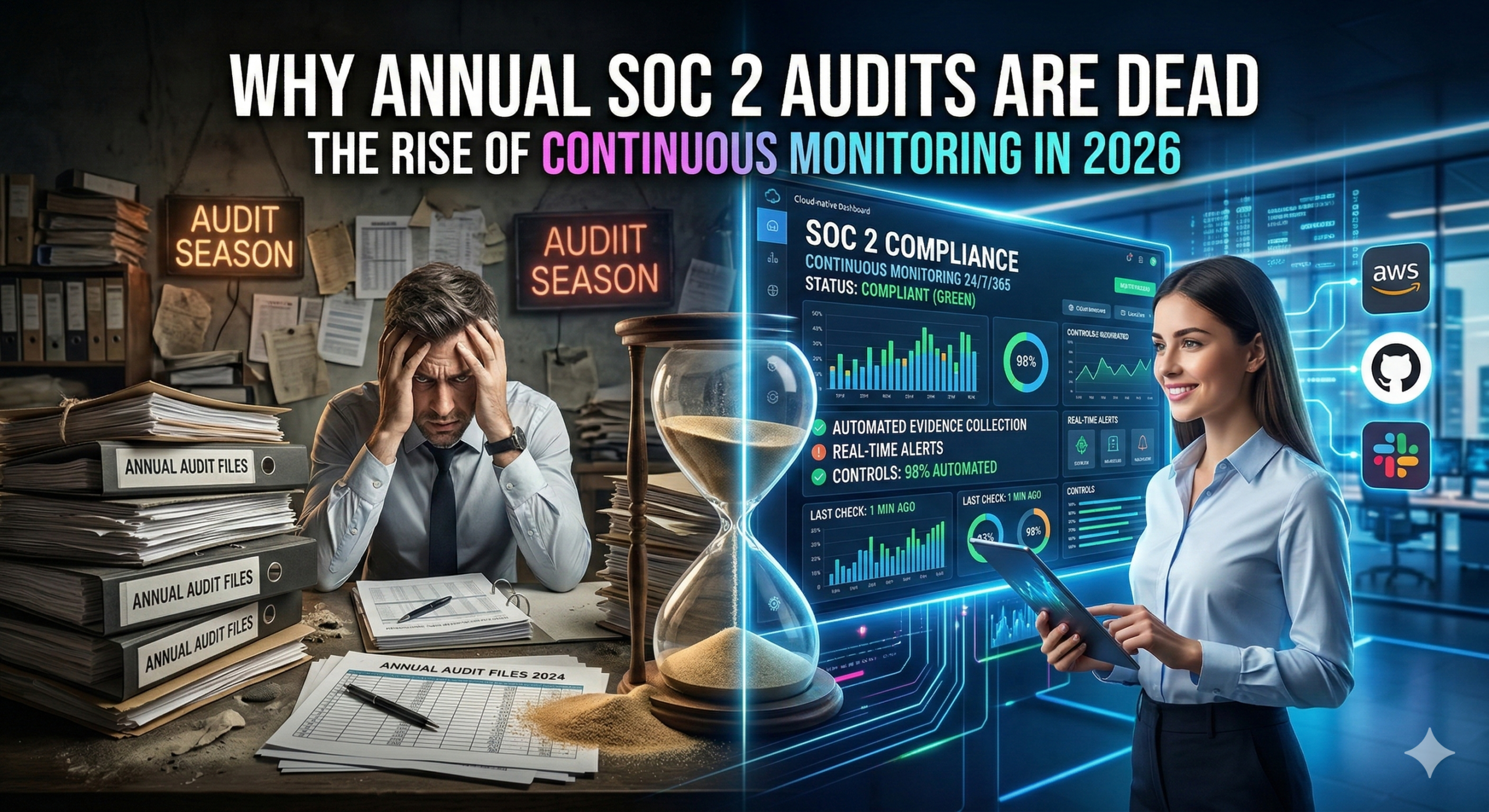 Why Annual SOC 2 Audits Are Dead: The Rise of Continuous Monitoring in 2026