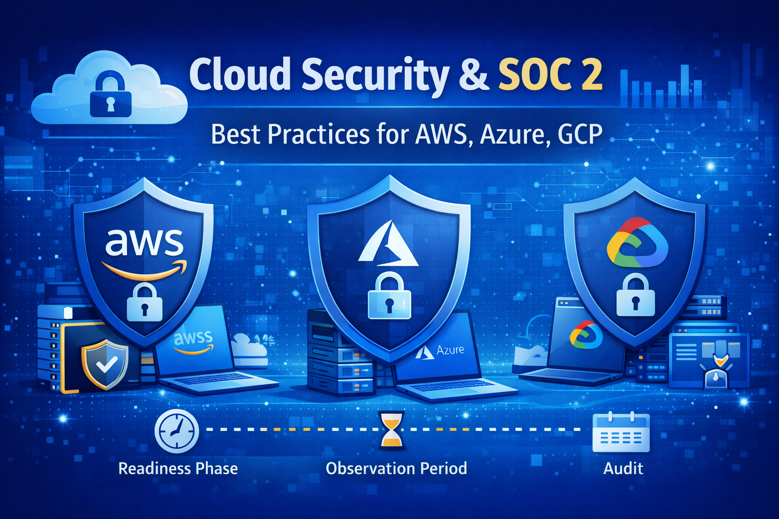 Cloud Security & SOC 2: Best Practices for AWS, Azure, GCP