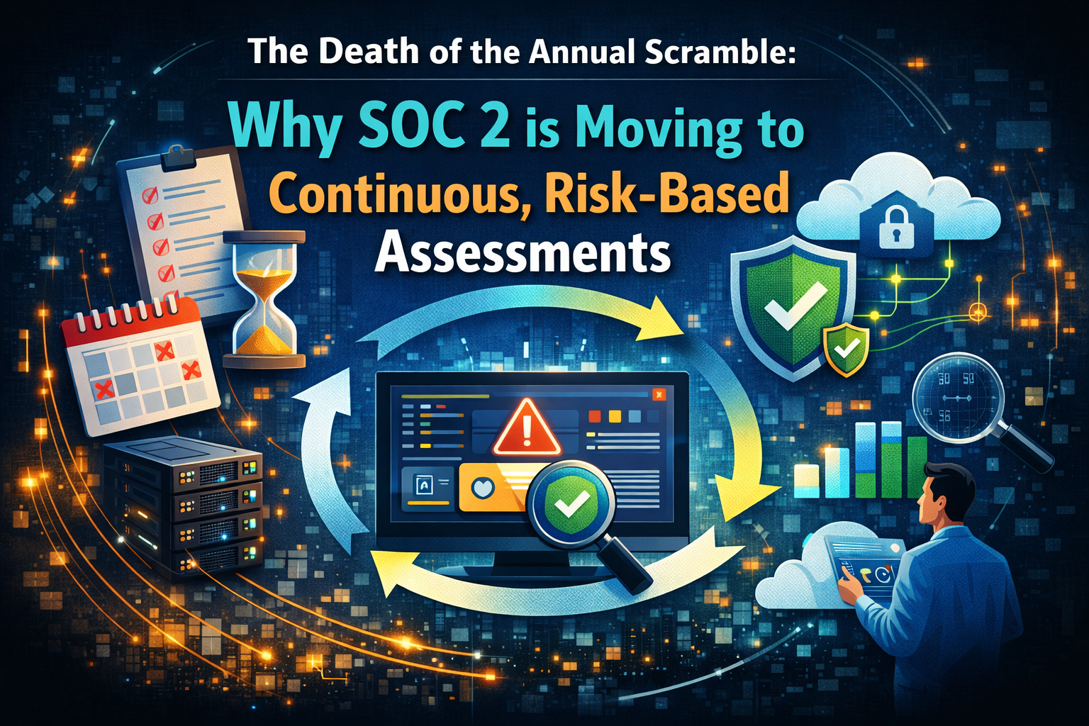 The End of Annual SOC 2 Audits: Why Continuous Risk-Based Compliance is the Future