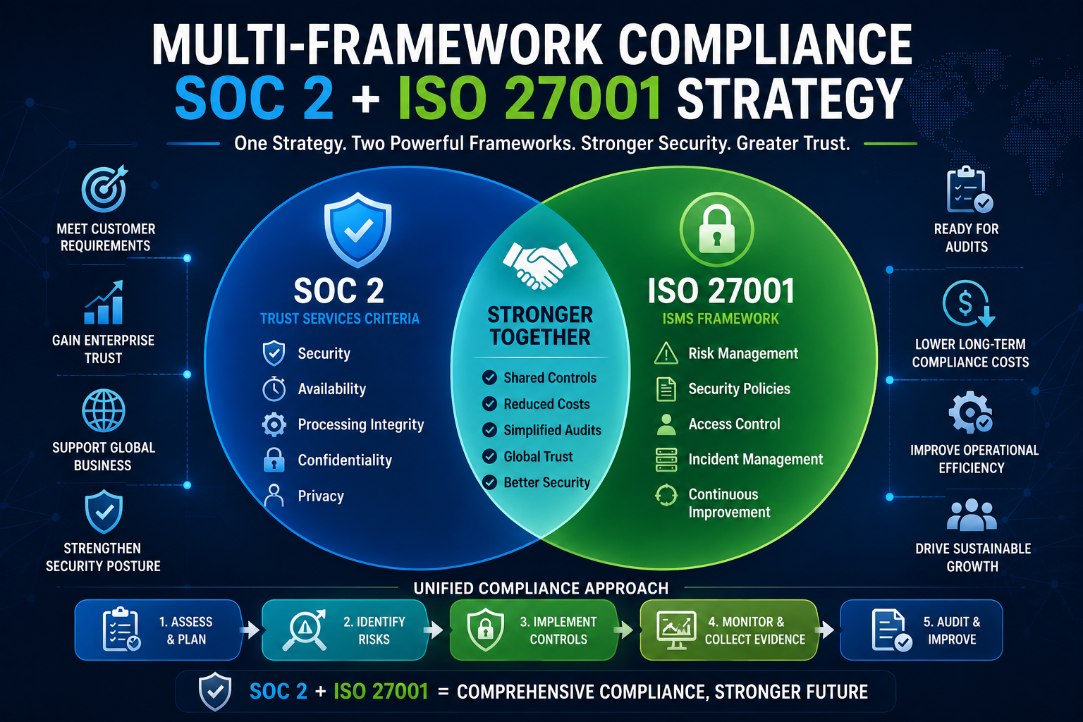 SOC 2 + ISO 27001 Strategy