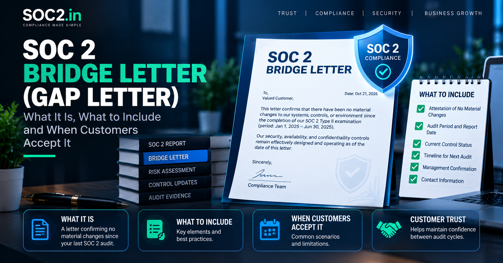 SOC 2 Bridge Letter Compliance Guide